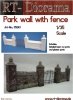 RT-Diorama 35243 Park wall with Fence 1/35